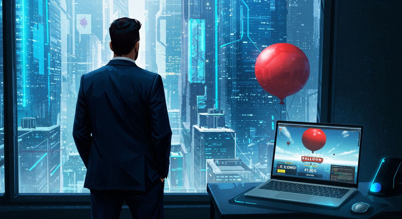 es cierto el juego de inflar globos y ganar dinero